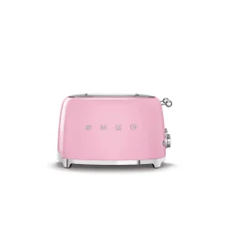 Smeg 50's Style Retro TSF03 4 Slice Toaster - Pink