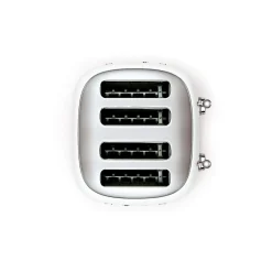 Smeg 50's Style Retro TSF03 4 Slice Toaster - White