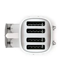 Smeg 50's Style Retro TSF03 4 Slice Toaster - White