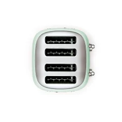 Smeg 50's Style Retro TSF03 4 Slice Toaster - Pastel Green