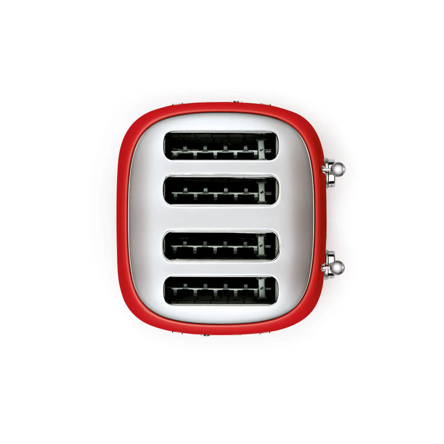 Smeg 50's Style Retro TSF03 4 Slice Toaster - Red