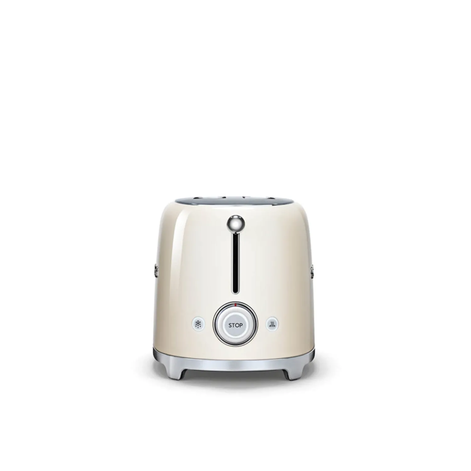 Smeg 50's Style Retro TSF01 2 Slice Toaster - Cream