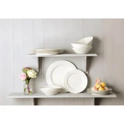 Sophie Conran Porcelain 25cm Rimmed Soup Plate - White