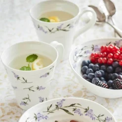 Sophie Conran Porcelain Set of 2 Mugs - Lavandula