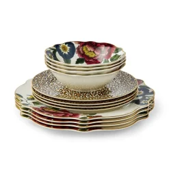 SPODE Creatures of Curiosity Fine China 12-Piece Dinner Set