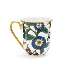 SPODE Creatures of Curiosity Mug - Floral / White