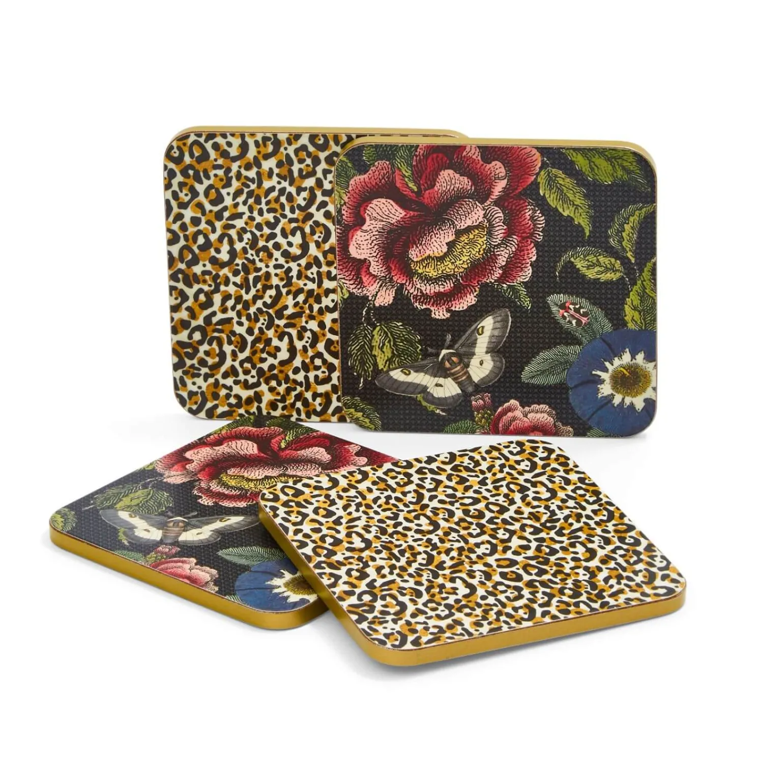 SPODE Creatures of Curiosity Coasters - Set of 4