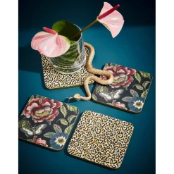 SPODE Creatures of Curiosity Coasters - Set of 4