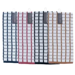 STOW GREEN 100% Cotton Richmond Waffle Tea Towel - Assorted