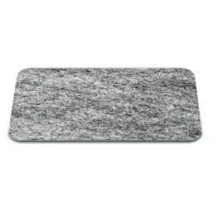 STOW GREEN 50cm x 30cm Glass Trivet - Granite