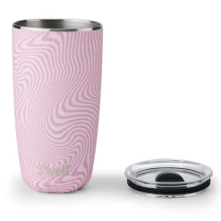 S'Well S'well 530ml Travel Tumbler with Lid - Lavender Swirl