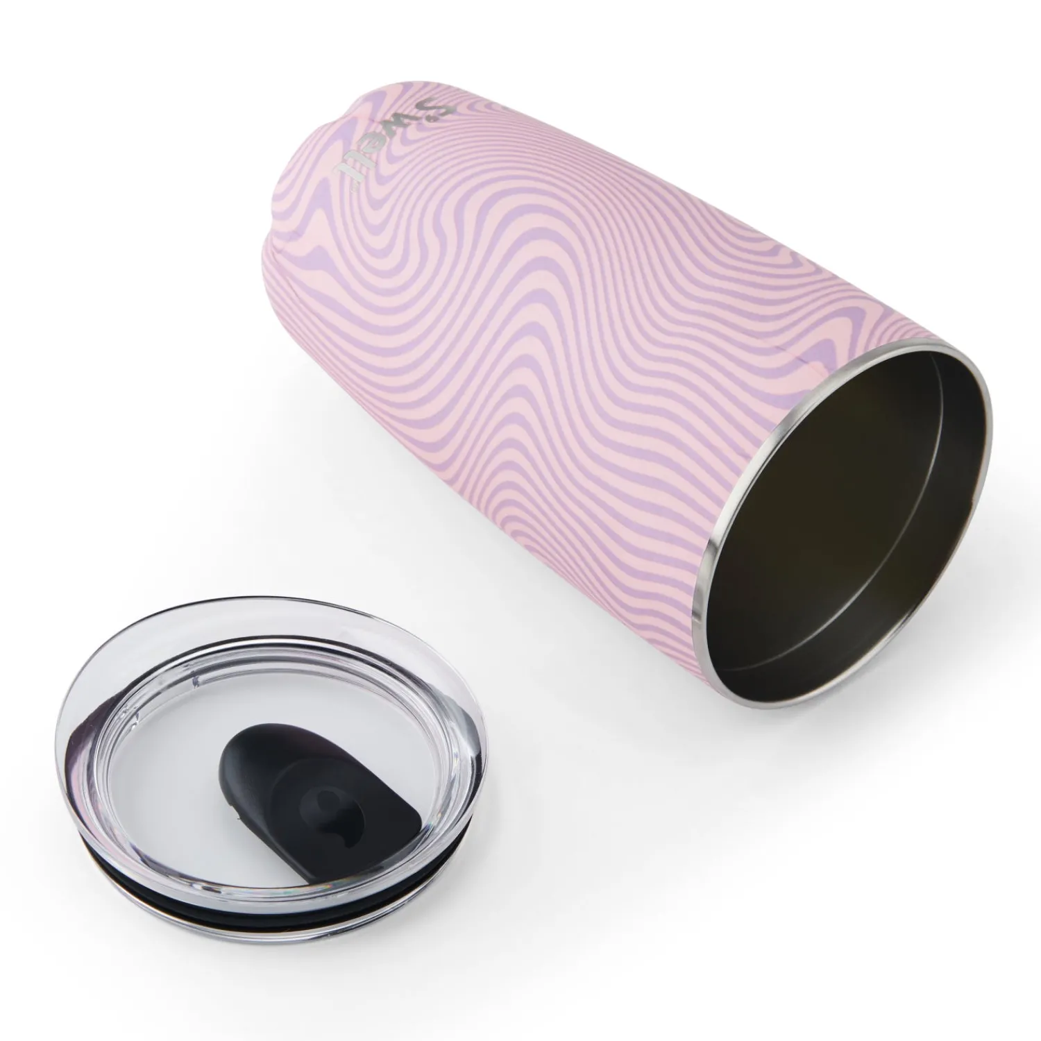 S'Well S'well 530ml Travel Tumbler with Lid - Lavender Swirl