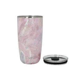 S'Well S'well 530ml Travel Tumbler with Lid - Geode Rose