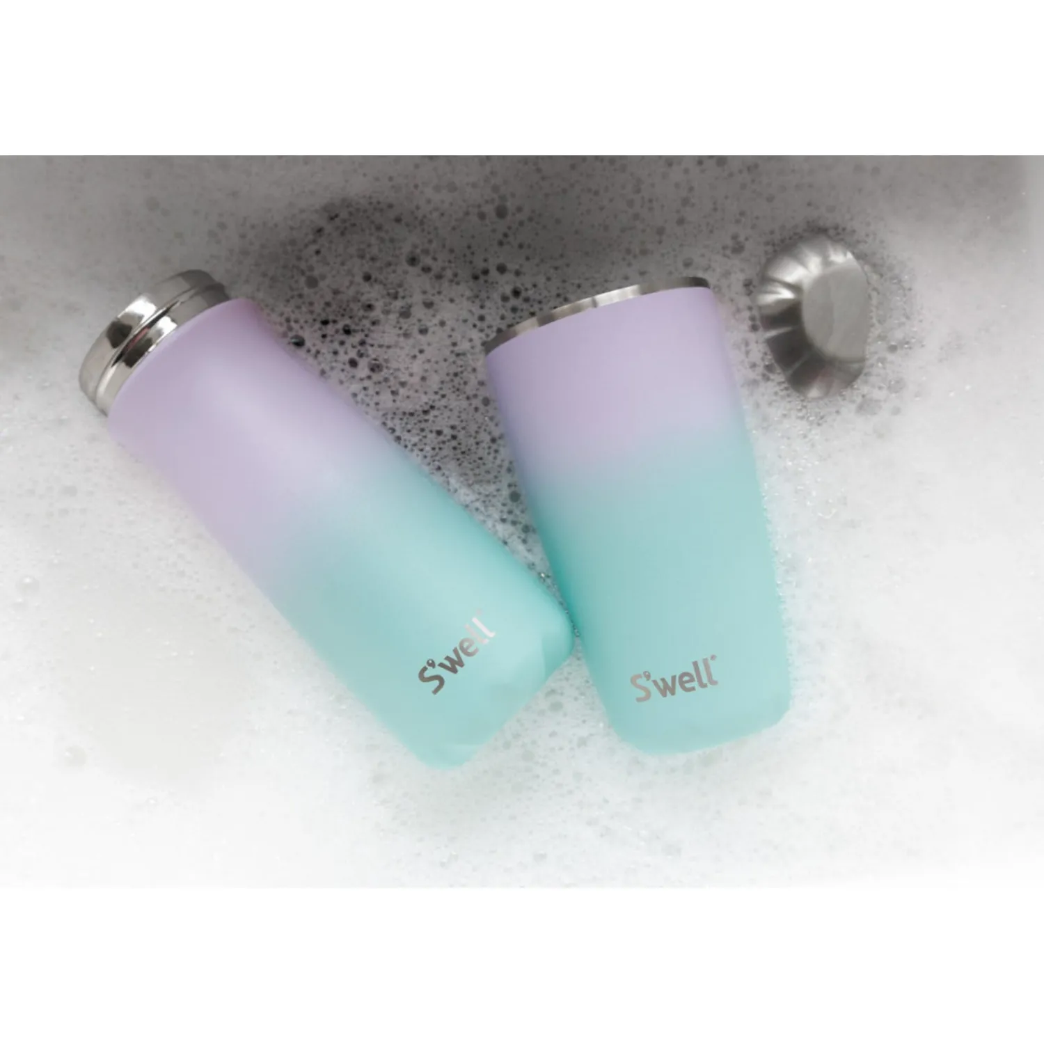 S'Well S'well 470ml Traveler Reusable Water Bottle - Pastel Candy