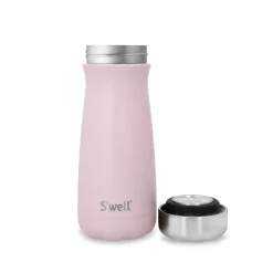 S'Well S'well 470ml Traveler Reusable Water Bottle - Pink Topaz