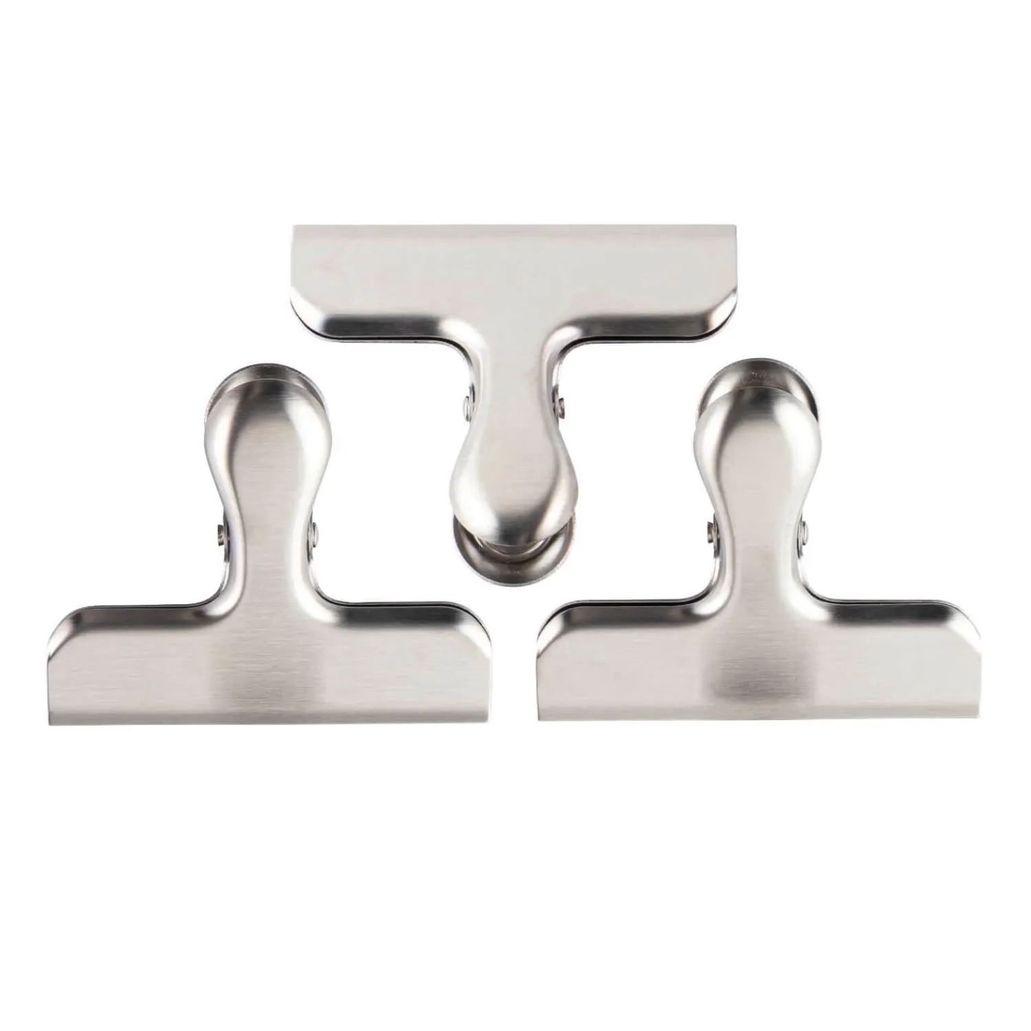 Taylor's Eye Witness Taylor's Eye Witness 3 Piece Medium Bag Clip Set - Stainless Steel