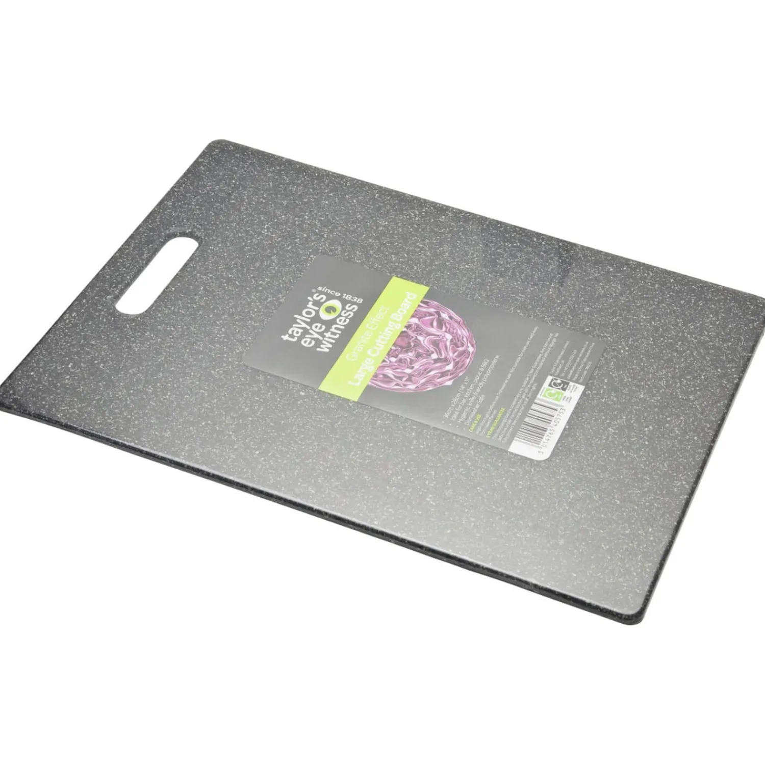 Taylor's Eye Witness Taylor's Eye Witness Black Granite Effect Cutting Board - Large