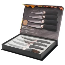 Taylor's Eye Witness Taylor's Eye Witness Brooklyn 4 Piece Steak Knife Set - Copper