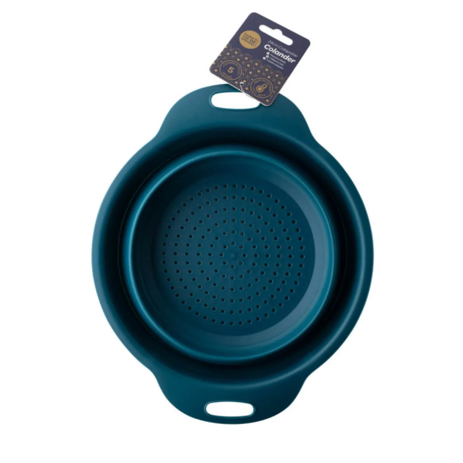Taylor's Eye Witness Taylor's Eye Witness 20cm Collapsible Colander - Chatsworth Blue