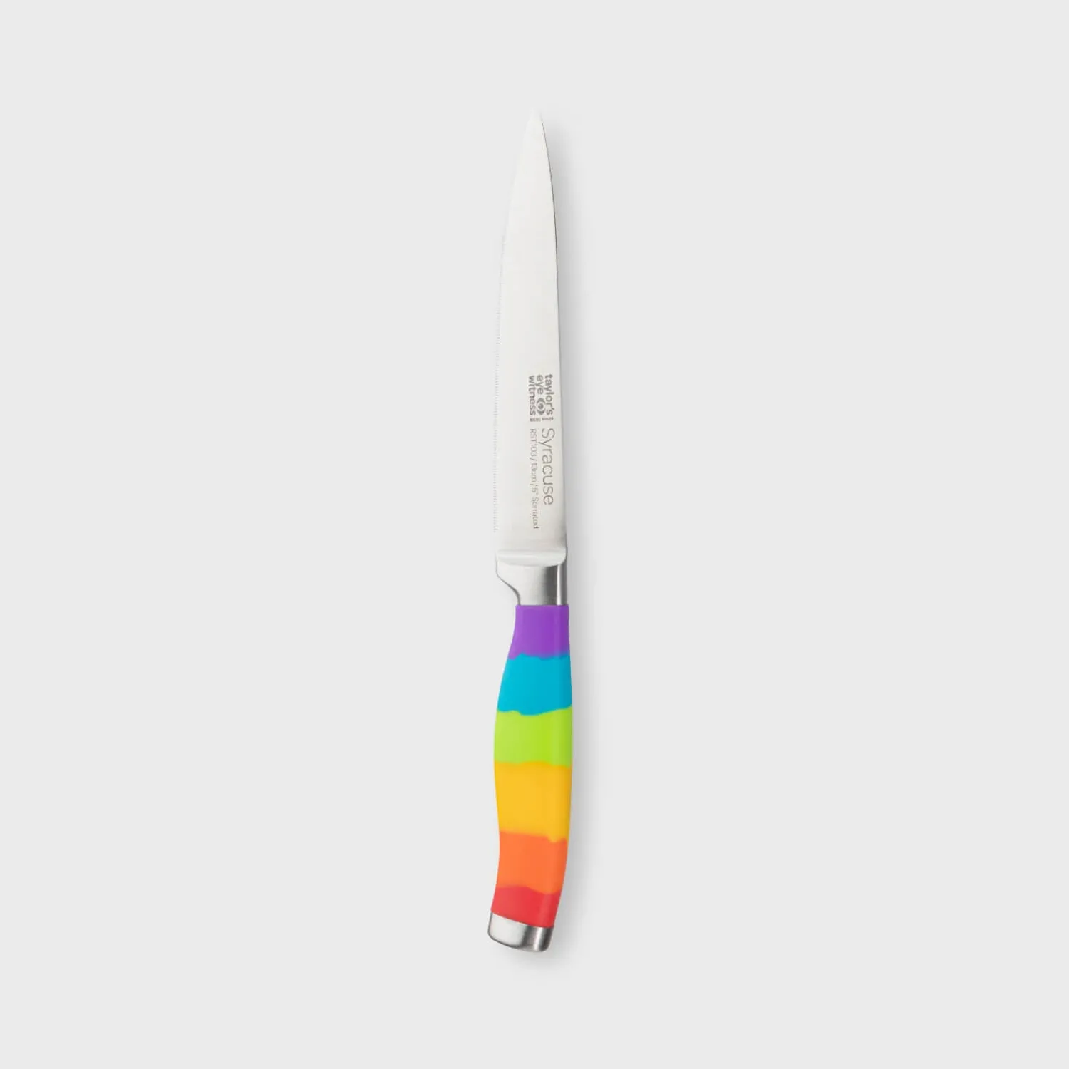 Taylor's Eye Witness Taylor's Eye Witness 13cm Syracuse Serrated Utility Knife - Rainbow