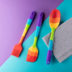 Taylor's Eye Witness Taylor's Eye Witness Mini Silicone Spoon - Rainbow