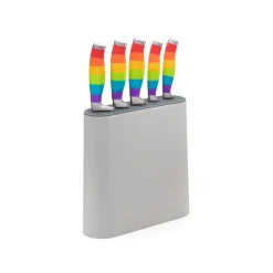 Taylor's Eye Witness Taylor's Eye Witness 5-Piece Kitchen Knife Block Set - Rainbow