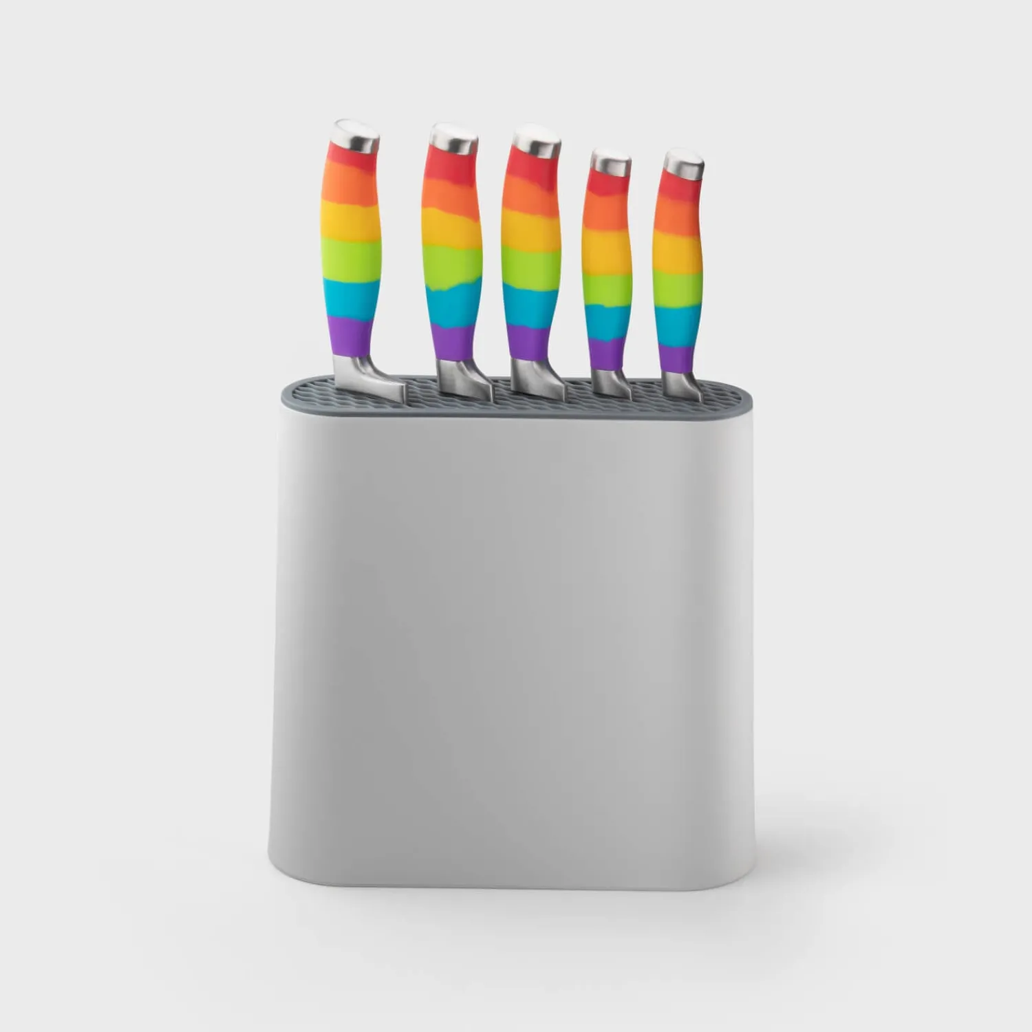 Taylor's Eye Witness Taylor's Eye Witness 5-Piece Kitchen Knife Block Set - Rainbow