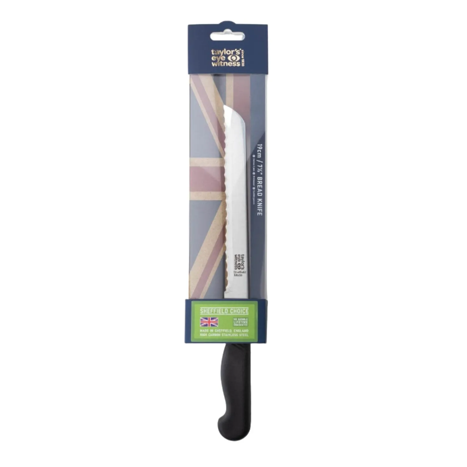 Taylor's Eye Witness Taylor's Eye Witness Sheffield Choice Sheffield Made 19cm Bread Knife