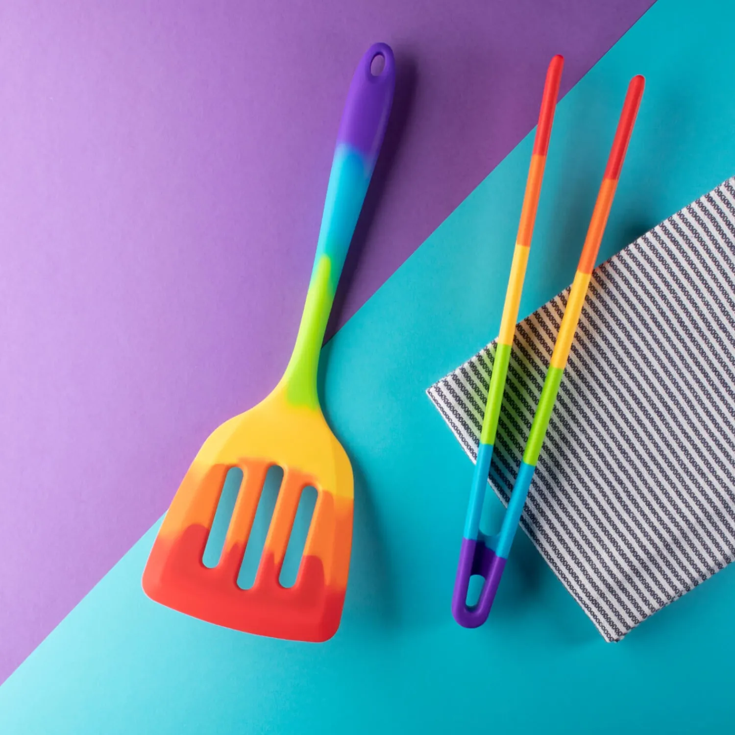 Taylor's Eye Witness Taylor's Eye Witness Silicone Spatula Spoon - Rainbow