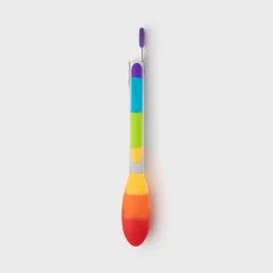 Taylor's Eye Witness Taylor's Eye Witness Stainless Steel Silicone Tongs - Rainbow