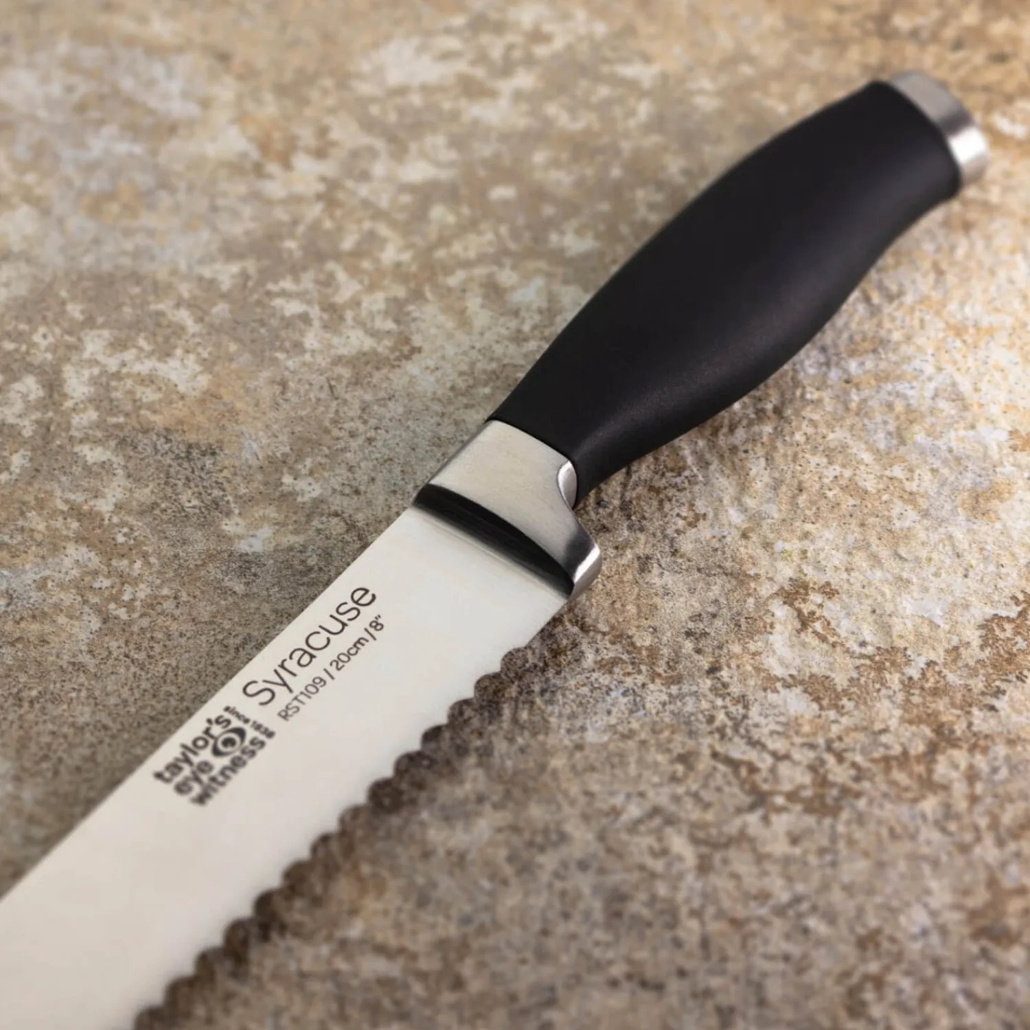Taylor's Eye Witness Taylor's Eye Witness Syracuse 20cm Bread Knife - Black