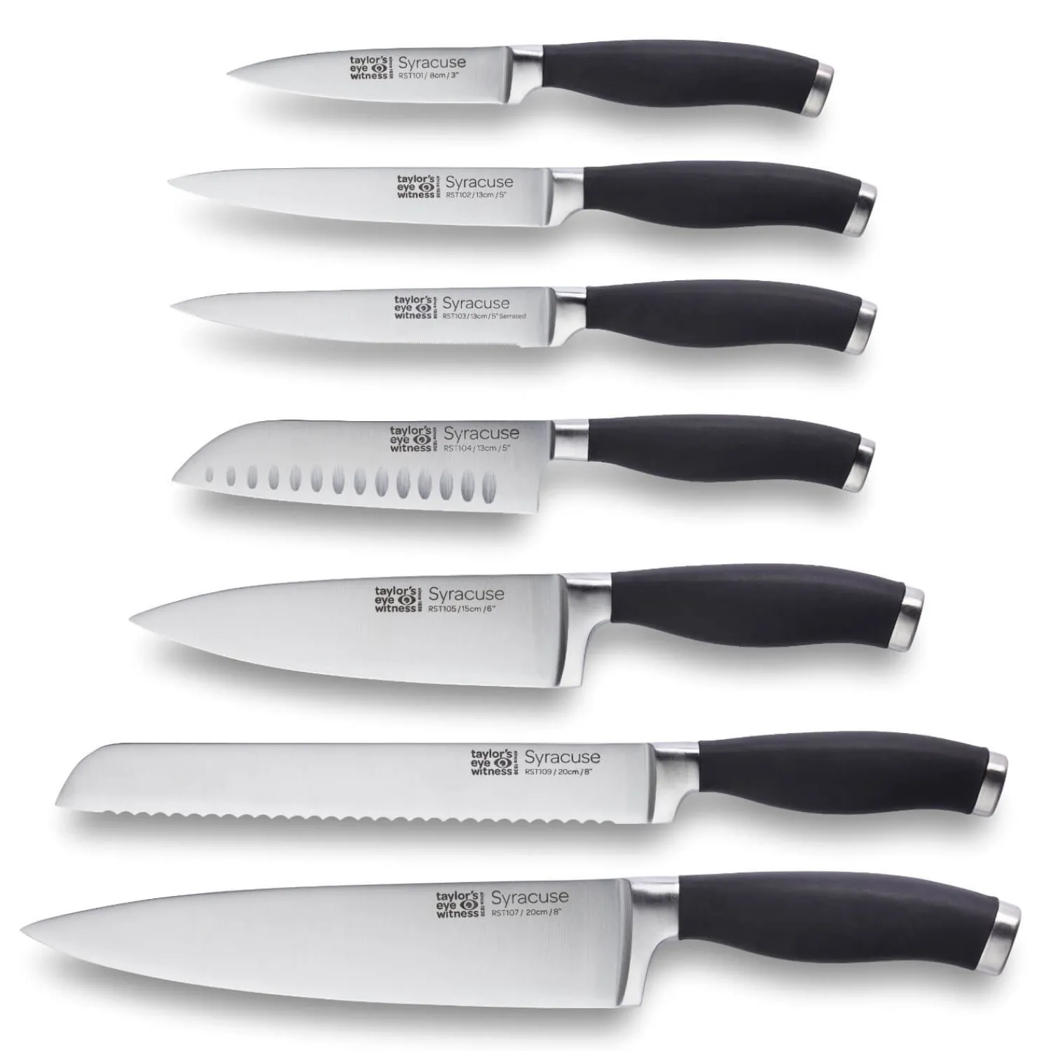 Taylor's Eye Witness Taylor's Eye Witness Syracuse 9.5cm Paring Knife - Black