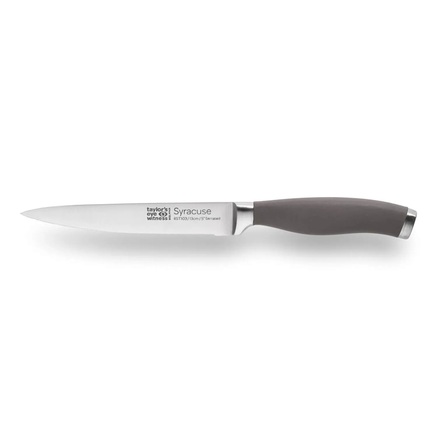 Taylor's Eye Witness Taylor's Eye Witness Syracuse 13cm Serrated Utility Knife - Earth Grey