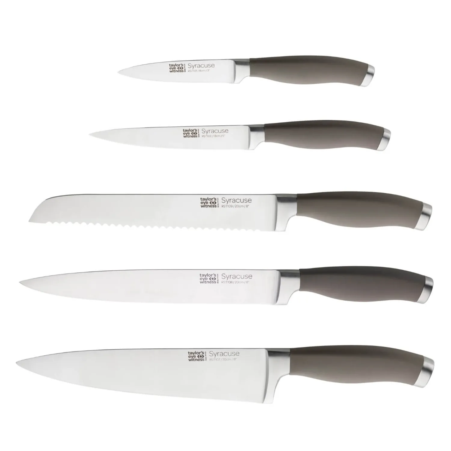 Taylor's Eye Witness Taylor's Eye Witness Syracuse 13cm All Purpose Knife - Earth Grey