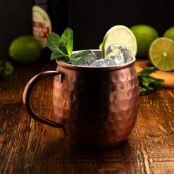 Taylor's Eye Witness Taylor's Eye Witness Taproom Stainless Steel 450ml Moscow Mule Mug - Hammered Copper