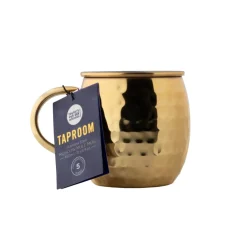 Taylor's Eye Witness Taylor's Eye Witness Taproom Stainless Steel 450ml Moscow Mule Mug - Hammered Gold