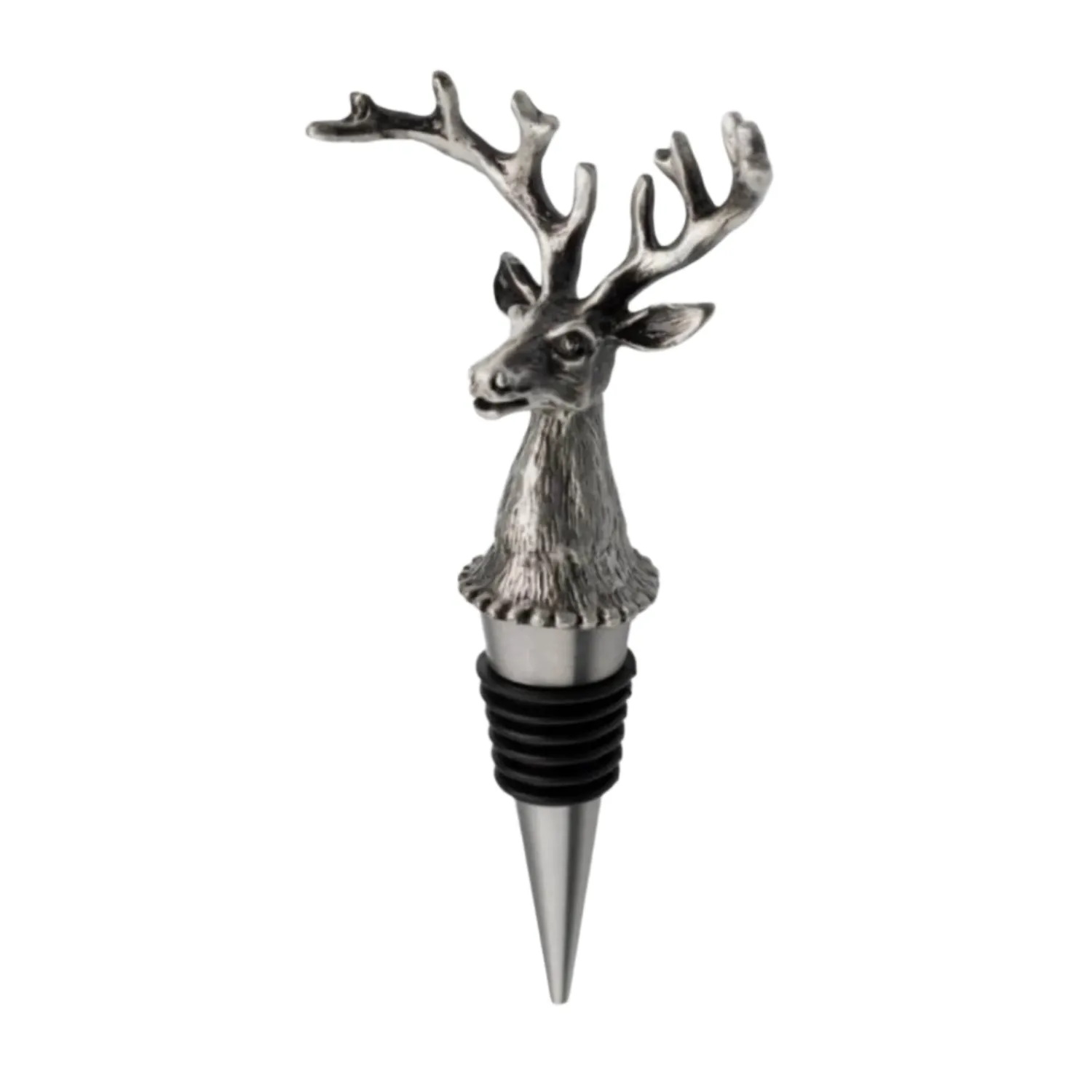 Taylor's Eye Witness Taylor's Eye Witness Taproom Classic Stag Wine Bottle Stopper - Pewter