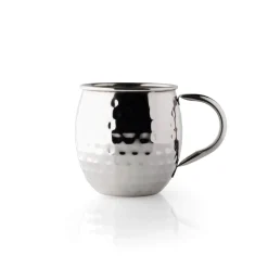 Taylor's Eye Witness Taylor's Eye Witness Taproom Stainless Steel 450ml Moscow Mule Mug - Hammered Silver