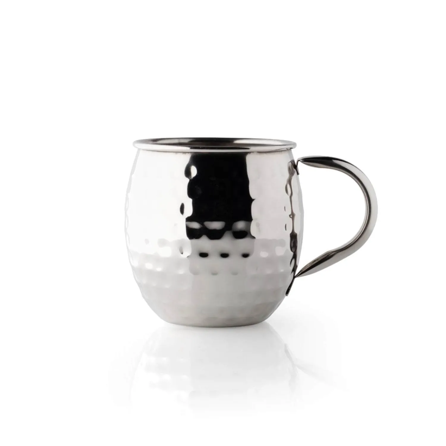 Taylor's Eye Witness Taylor's Eye Witness Taproom Stainless Steel 450ml Moscow Mule Mug - Hammered Silver