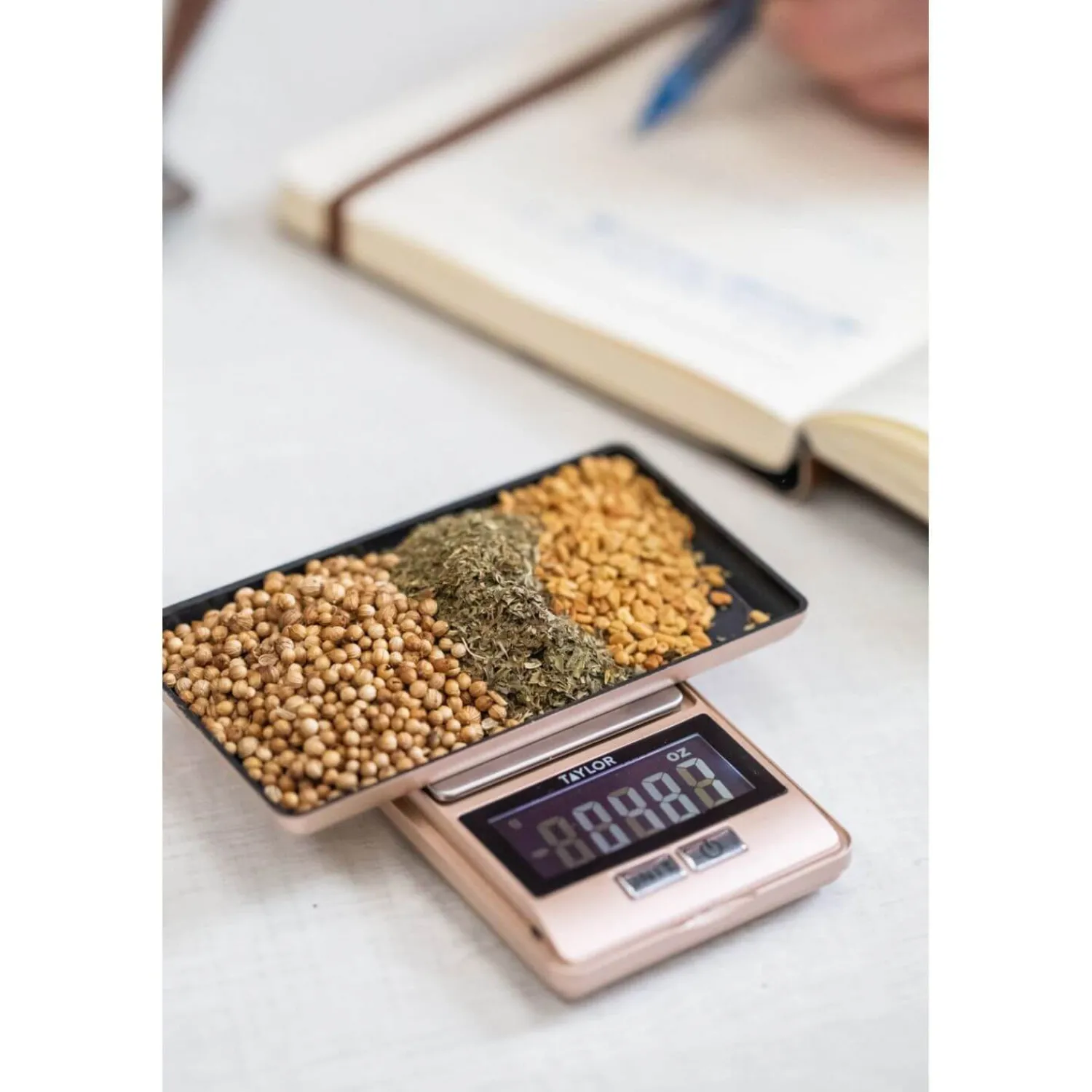 Taylor Pro Taylors Pro 0.01g Ultra Precision Portion Digital Kitchen Scales - Rose Gold
