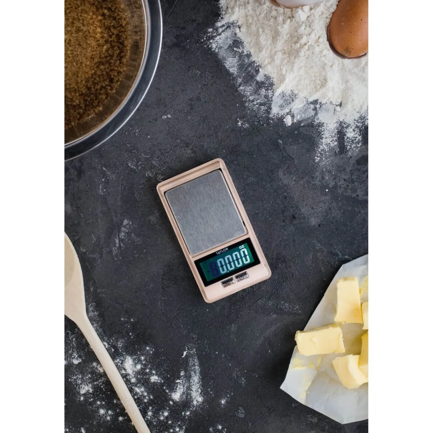Taylor Pro Taylors Pro 0.01g Ultra Precision Portion Digital Kitchen Scales - Rose Gold