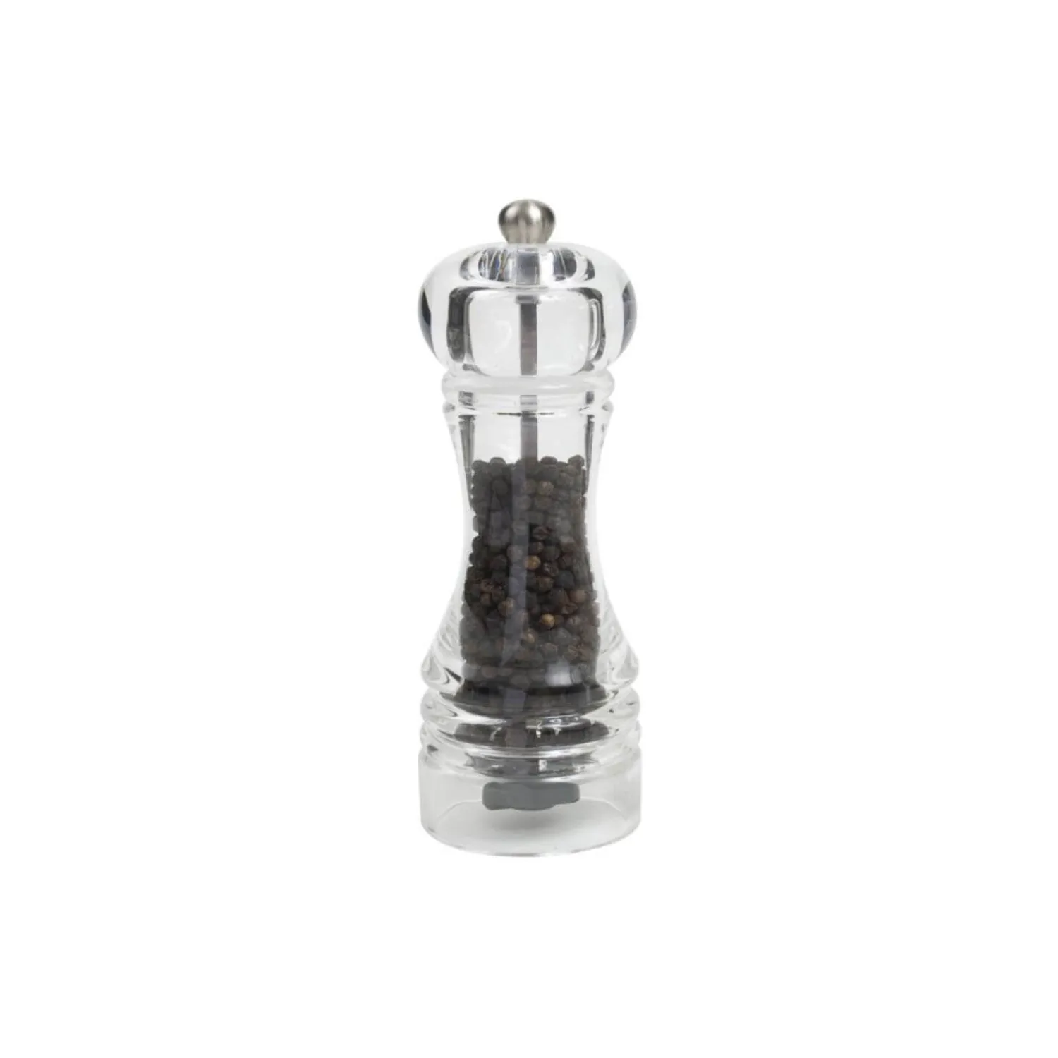 Tu0026G T&G Capstan 18cm Acrylic Pepper Mill - Clear