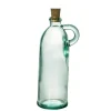 Tu0026G T&G Green House Recycled Glass 550ml Bottle with Handle & Cork