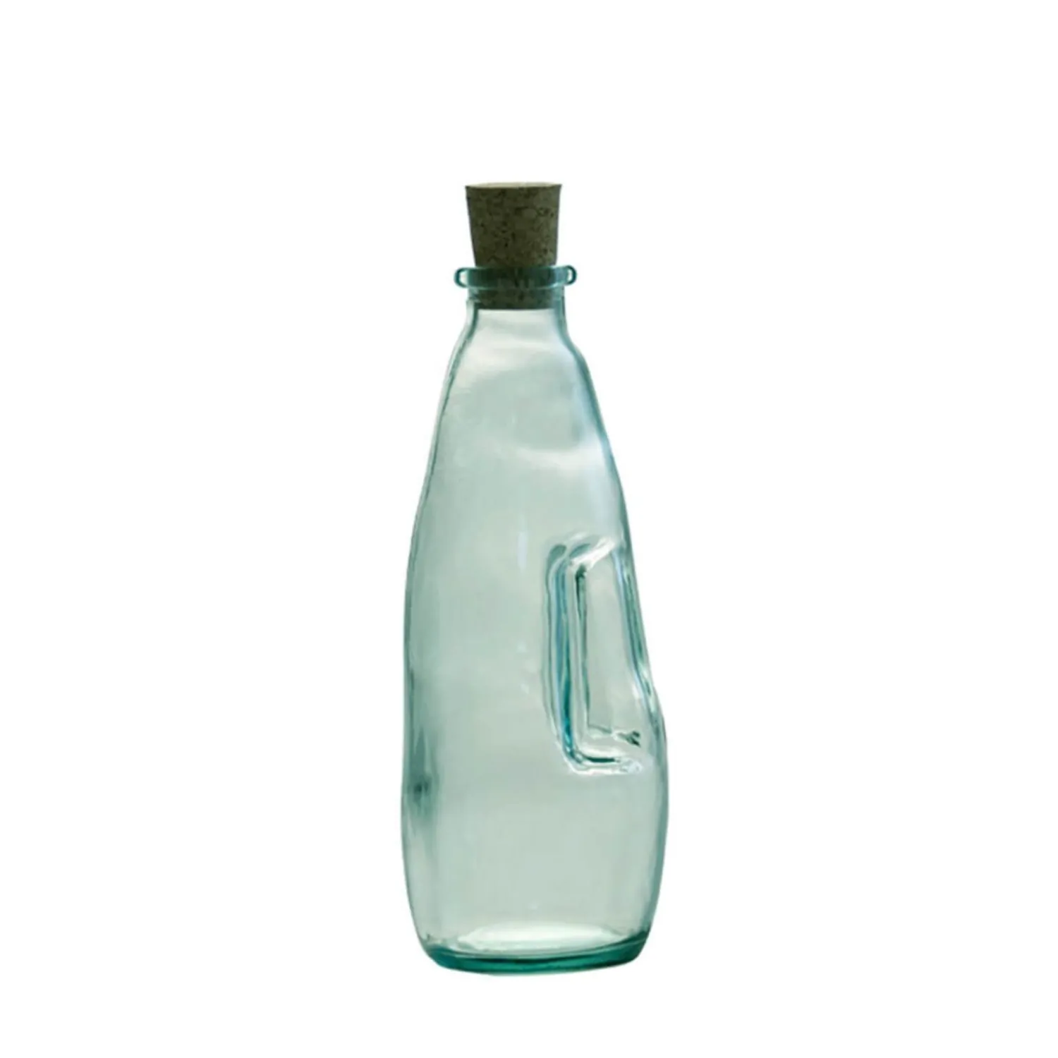 Tu0026G T&G Green House Recycled 300ml Oil/Vinegar Bottle with Cork Stopper