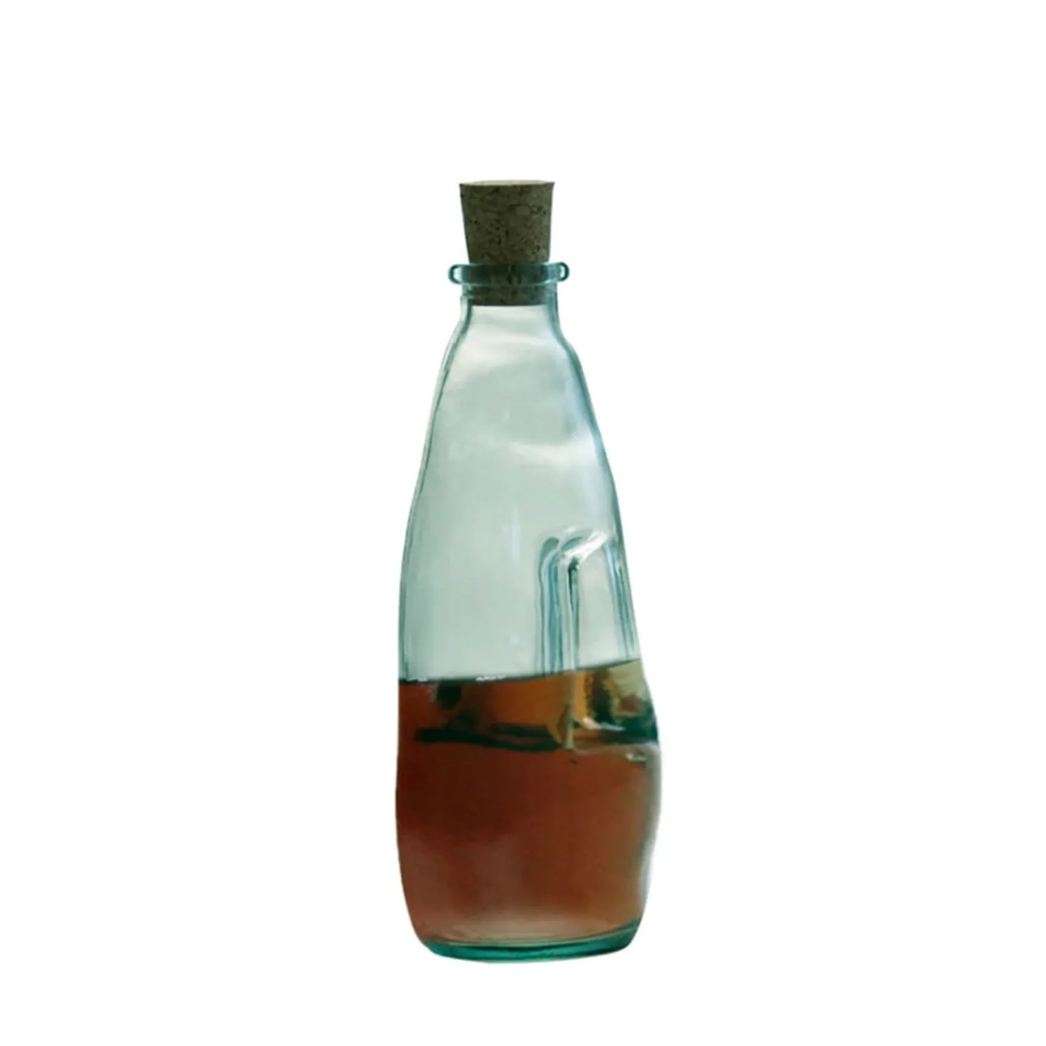 Tu0026G T&G Green House Recycled 300ml Oil/Vinegar Bottle with Cork Stopper