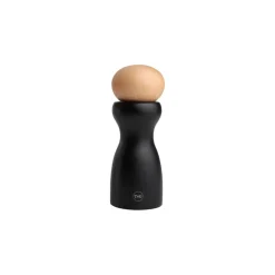 Tu0026G T&G Sphere Pepper Mill With Beech Top - Black