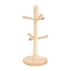 Tu0026G T&G Woodware Beech 6 Peg Mug Tree - Natural