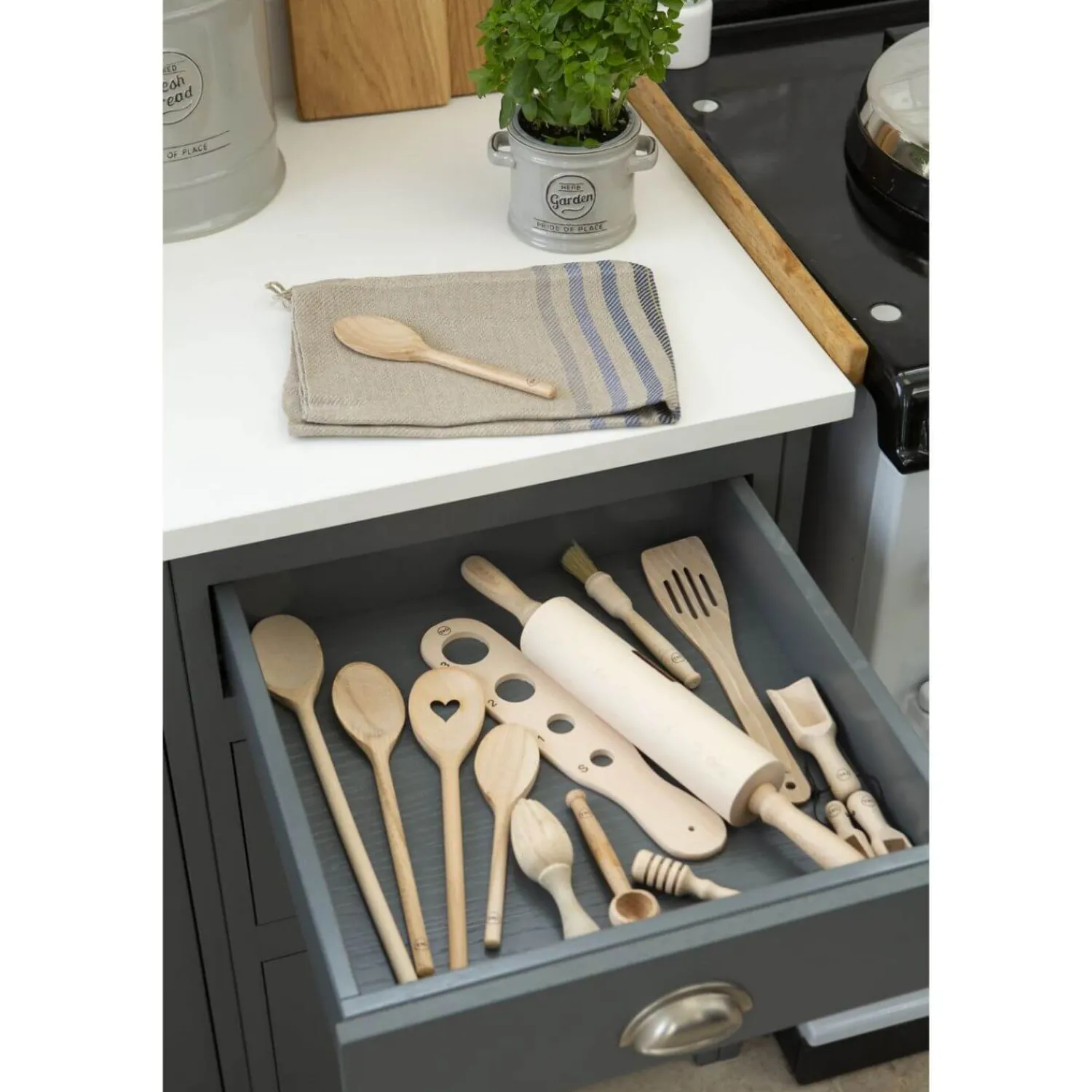 Tu0026G T&G Woodware Beech Spaghetti Measure