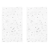 Typhoon Elements Set of 2 Quartz Glass Hob Protectors