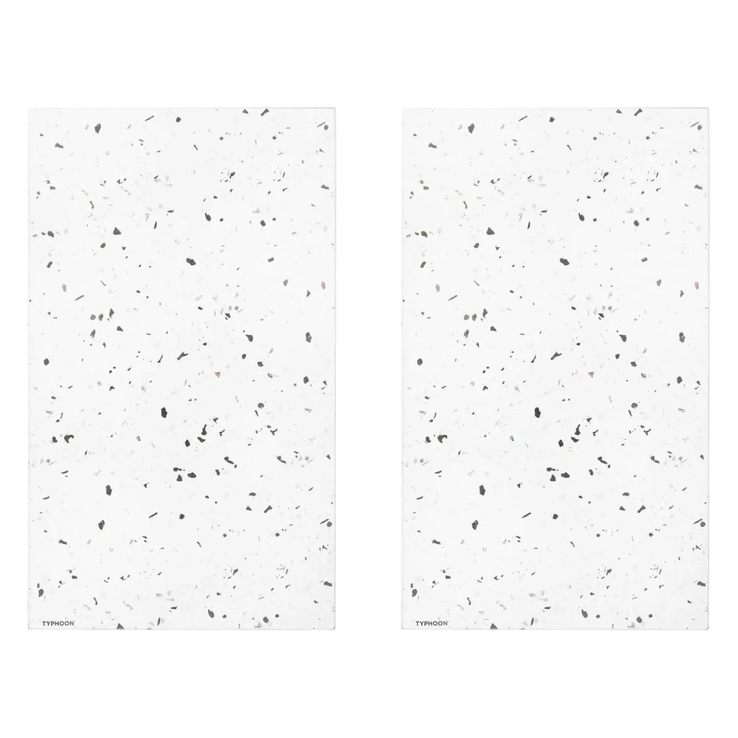 Typhoon Elements Set of 2 Quartz Glass Hob Protectors